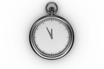 Sticker - Digitally generated pocket watch