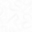 © Song Long - Abstract white pattern topography vector background. Topographic line map background. Abstract white topography vector background, modern design with White background with topographic wavy pattern