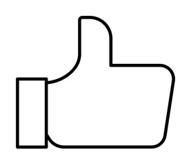 Poster - like icon illustration on transparent background