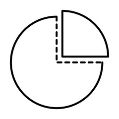 Poster - given information icon illustration on transparent background