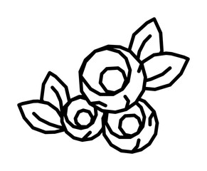 Poster - Flower, plant, roses icon illustration on transparent background