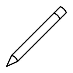 Poster - pen icon illustration on transparent background