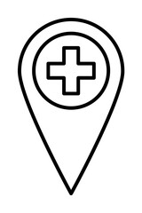 Poster - placeholder icon illustration on transparent background
