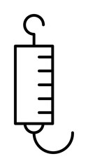 Poster - drip icon illustration on transparent background