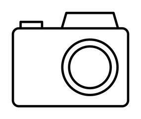 Poster - camera icon illustration on transparent background