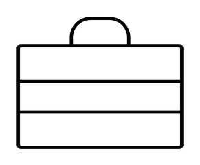 Poster - portfolio icon illustration on transparent background