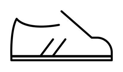 Poster - footwear icon illustration on transparent background