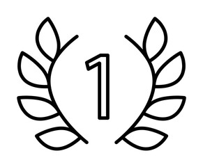 Poster - sport, medal, award icon illustration on transparent background