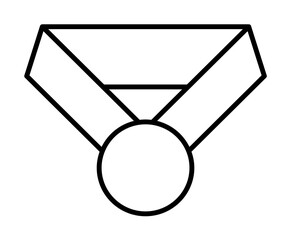Poster - sport, medal icon illustration on transparent background