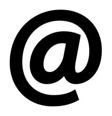 Poster - mail icon illustration on transparent background