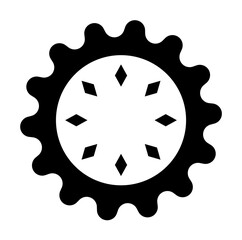 Poster - pie, food, desert icon illustration on transparent background