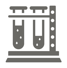 Poster - blood collection icon illustration on transparent background