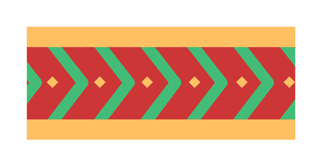 Poster - Bracelet color icon illustration on transparent background