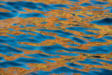 Reflections Formed By Sandstone Cliffs In The King George River In Australia; Kimberley Region, Western Australia, Australia