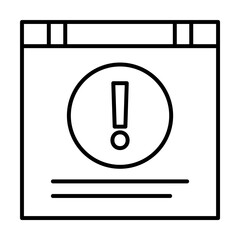 Poster - learning, technology, exam, cross icon illustration on transparent background