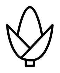 Poster - Corn, farm icon illustration on transparent background