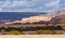 Colorful Mesa And Buttes Near Ghost Ranch New Mexico