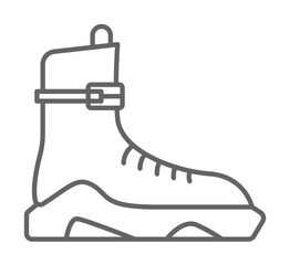 Poster - Shoes, technology icon illustration on transparent background