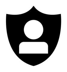 Poster - data, person icon illustration on transparent background