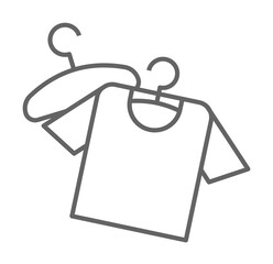 Poster - Clothes, mall, shopping icon illustration on transparent background