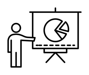Poster - sales, traffic icon illustration on transparent background