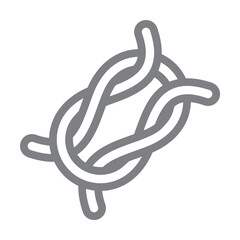 Poster - rope icon illustration on transparent background