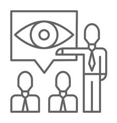 Poster - Team, communications icon illustration on transparent background