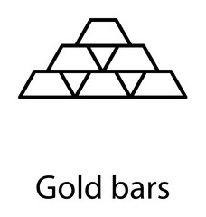 Poster - cold bars icon illustration on transparent background