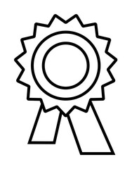 Poster - medal icon illustration on transparent background