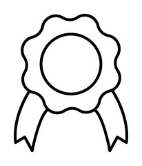 Poster - medal icon illustration on transparent background