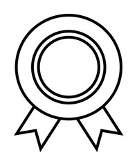 Poster - medal icon illustration on transparent background
