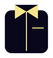 Poster - shirt icon illustration on transparent background