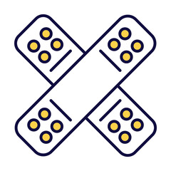 patch icon illustration on transparent background