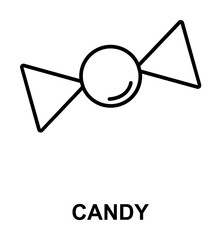 Poster - candy icon illustration on transparent background