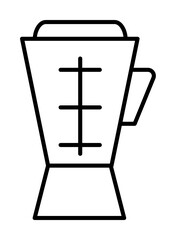 Poster - blender icon illustration on transparent background