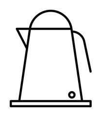 Poster - Electric kettle icon illustration on transparent background