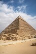  The Pyramids of Giza in Egypt , generative artificial intelligence

