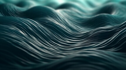 Aufkleber - Abstract colorful digital particle wave background. Generative ai