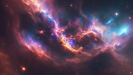 Wall Mural - Cosmos_Generated_AI