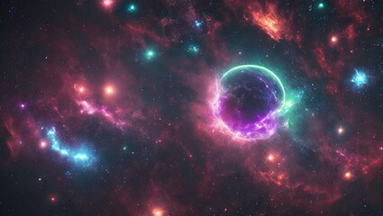 Wall Mural - Cosmos_Generated_AI