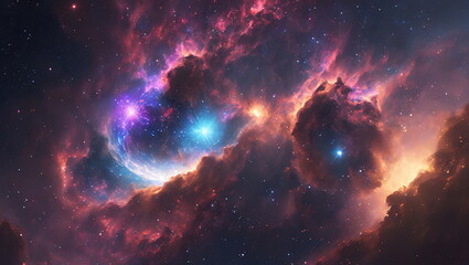 Wall Mural - Cosmos_Generated_AI