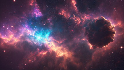 Wall Mural - Cosmos_Generated_AI