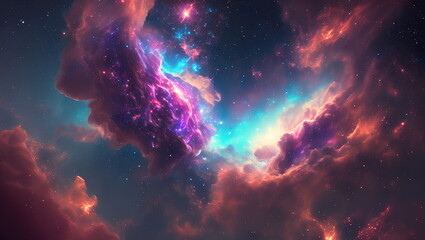 Wall Mural - Cosmos_Generated_AI