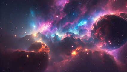 Wall Mural - Cosmos_Generated_AI