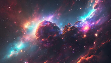 Wall Mural - Cosmos_Generated_AI