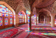 © efired - Wonderful view inside the Nasir al-Mulk Mosque. Shiraz, Iran