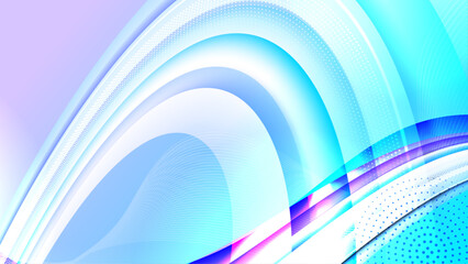 Modern blue purple abstract presentation background with stripes lines