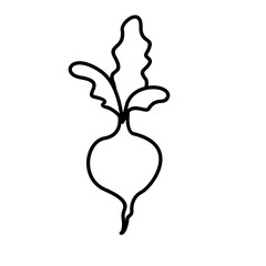 Sticker - Beetroot Icon