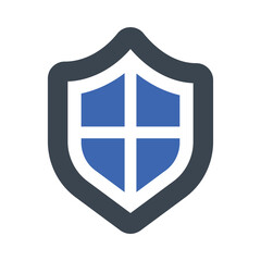 Wall Mural - Security defense icon