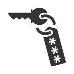 Wall Mural - Key password icon